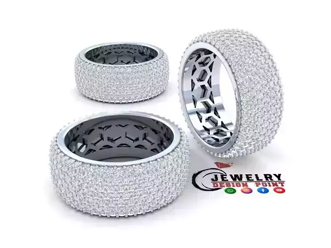 Custom Diamond Eternity Diamond Ring - Eternity Ring