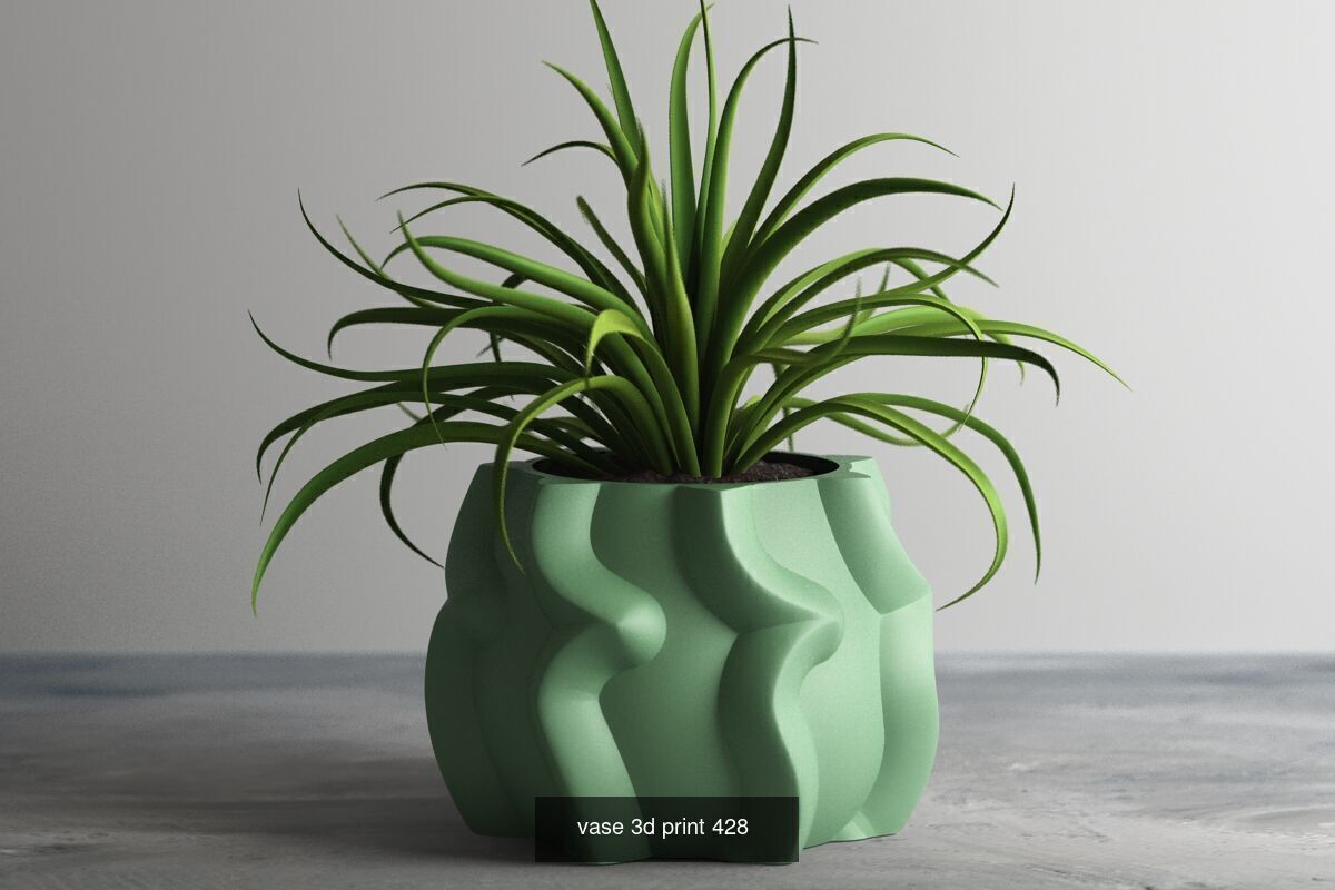 20 vase pot 3d print pack collection _8