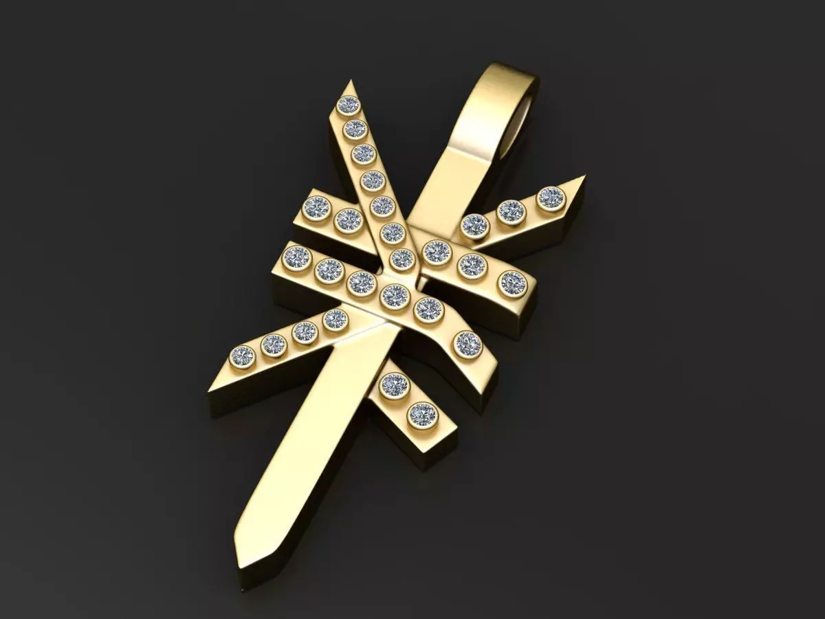 KICHEN DESIGN PENDANT 3D PRINTABLE MODEL 3D print model