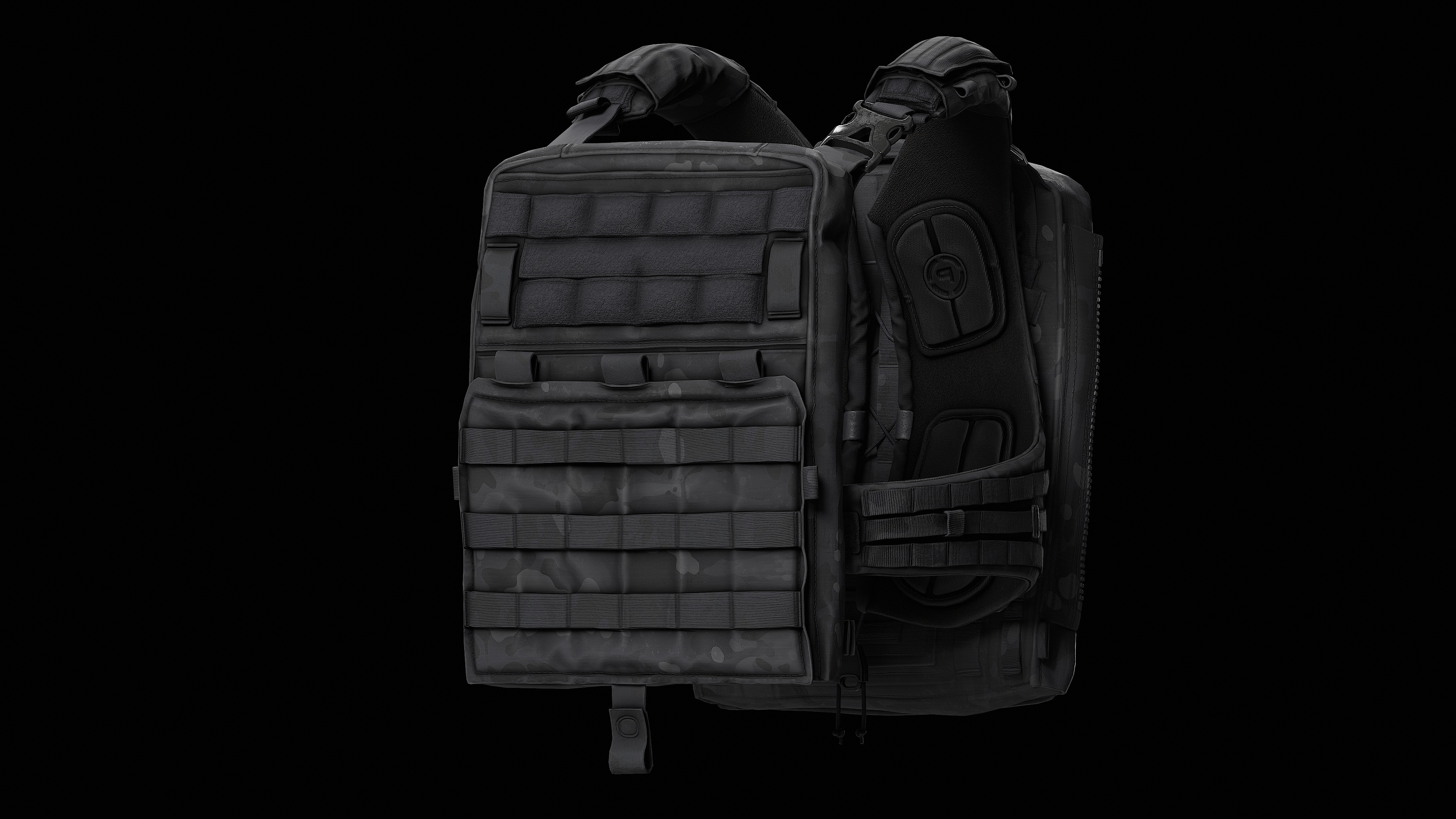 Crye Precision AVS V1 Low-poly 3D model_10