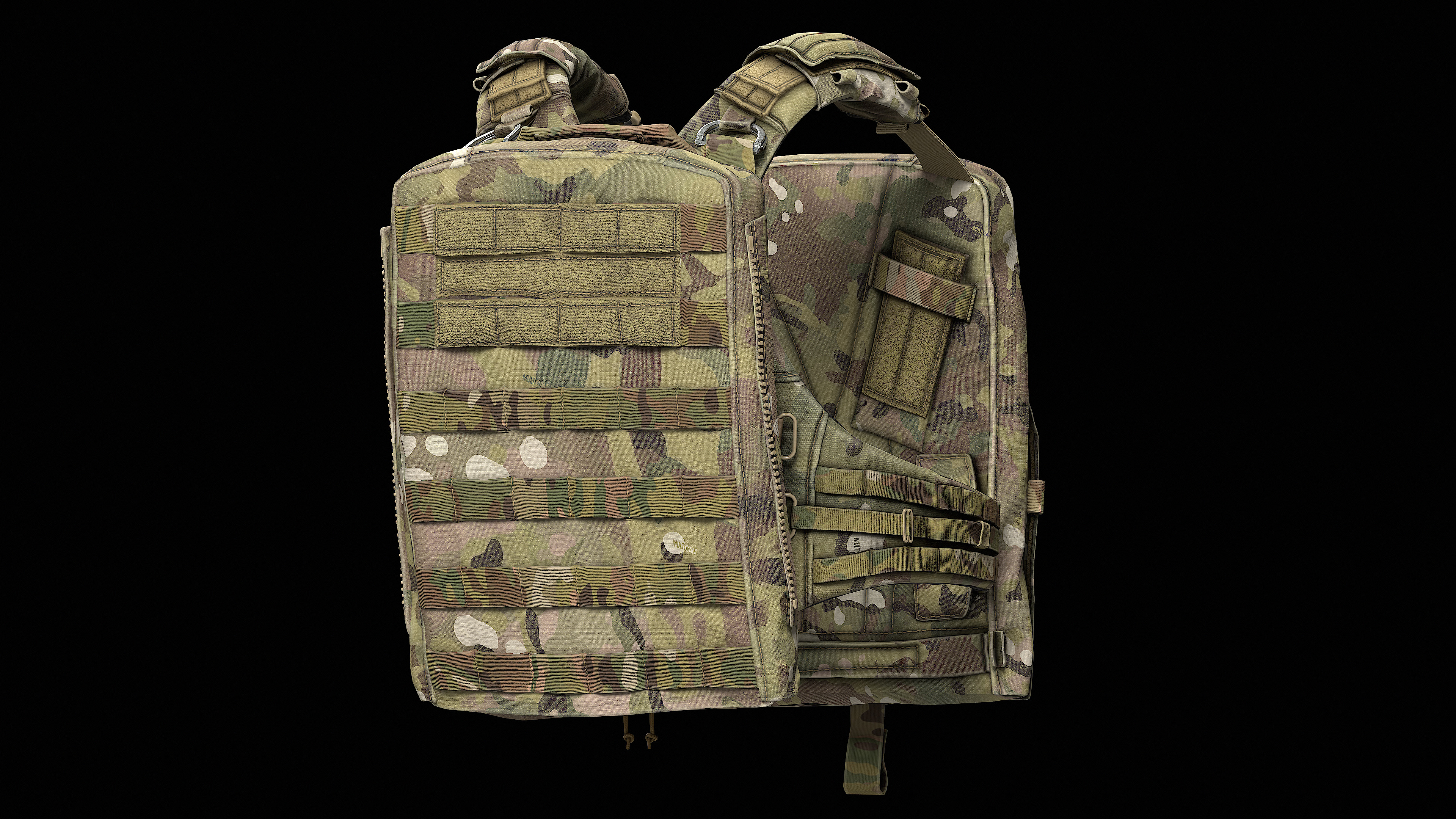 Crye Precision AVS V1 Low-poly 3D model_2