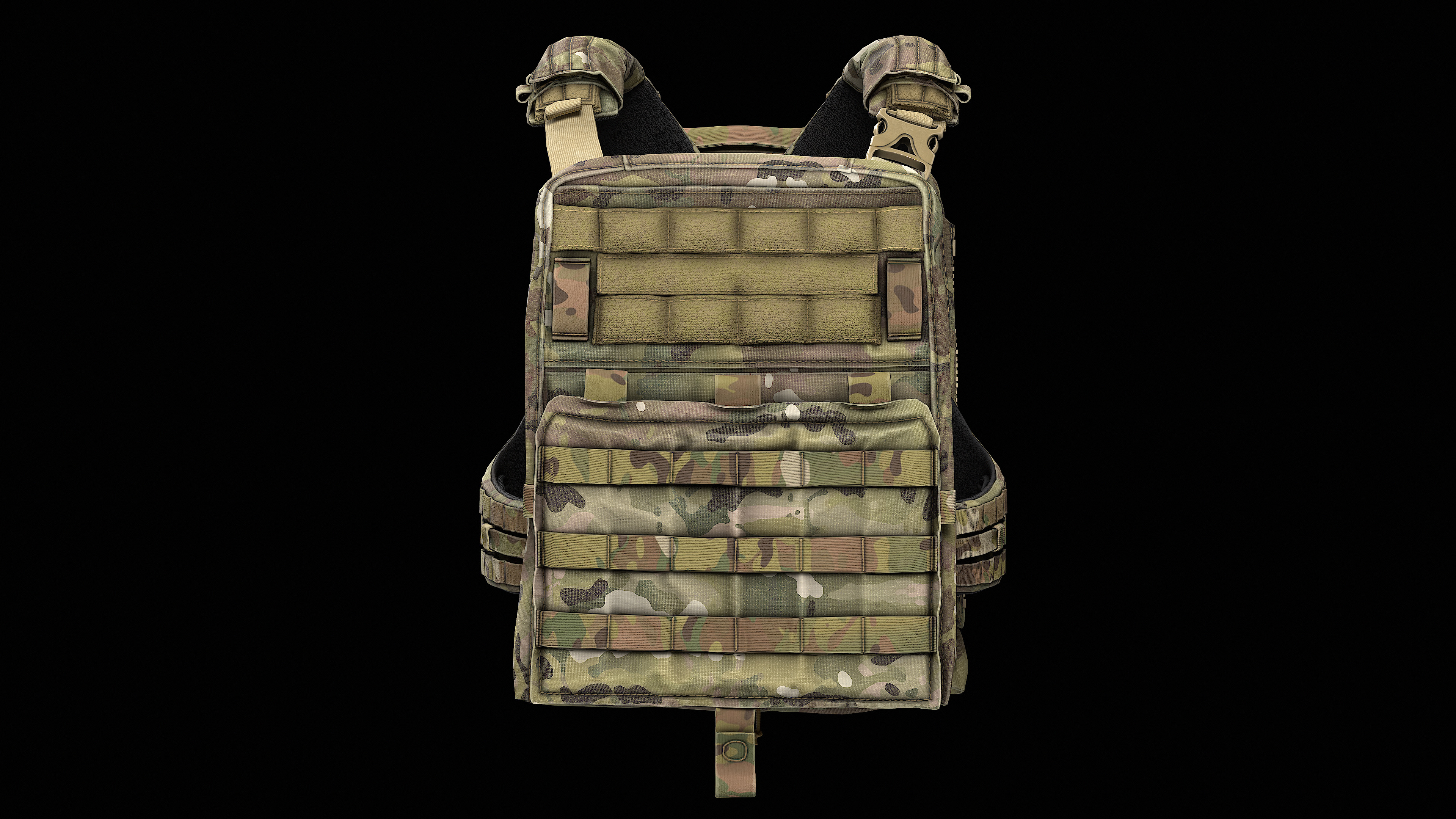 Crye Precision AVS V1 Low-poly 3D model_4