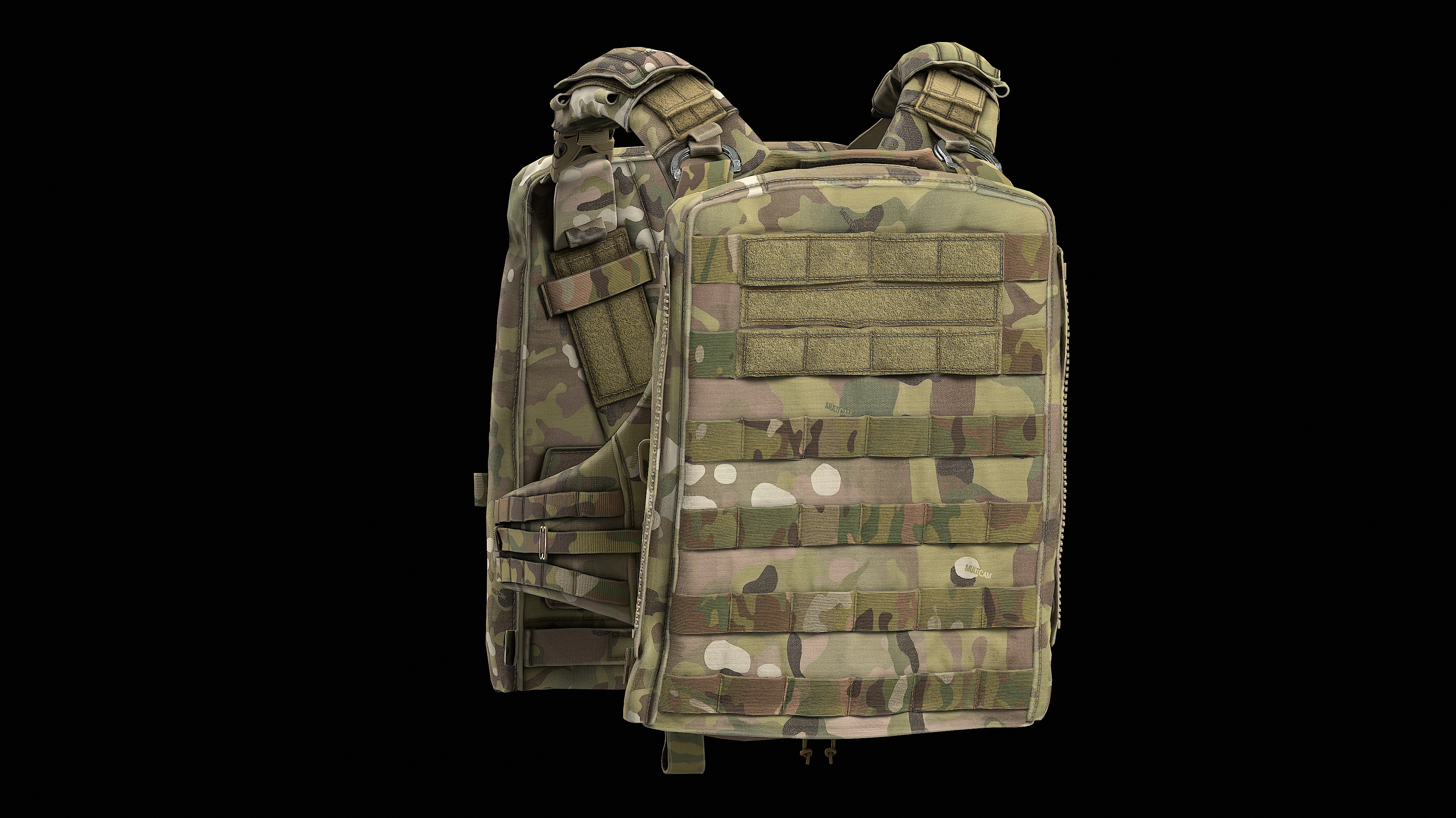 Crye Precision AVS V1 Low-poly 3D model_3