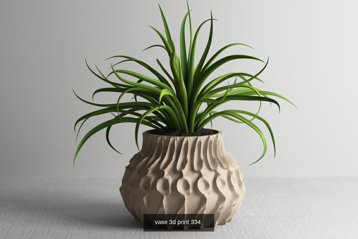 20 vase pot 3d print pack collection _21
