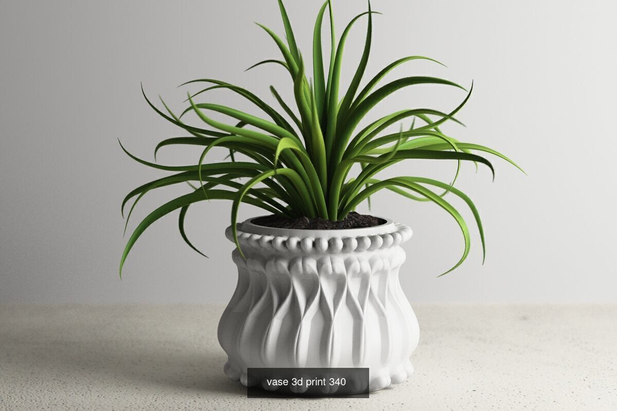 20 vase pot 3d print pack collection _15