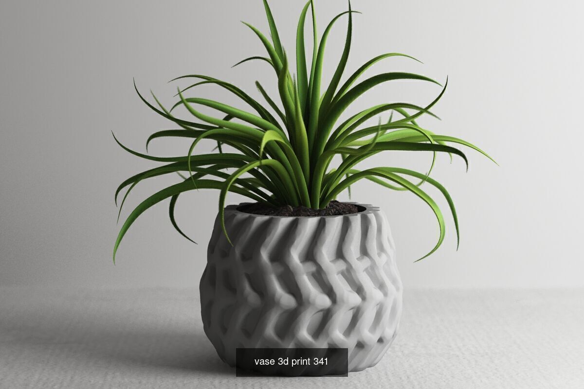 20 vase pot 3d print pack collection _14