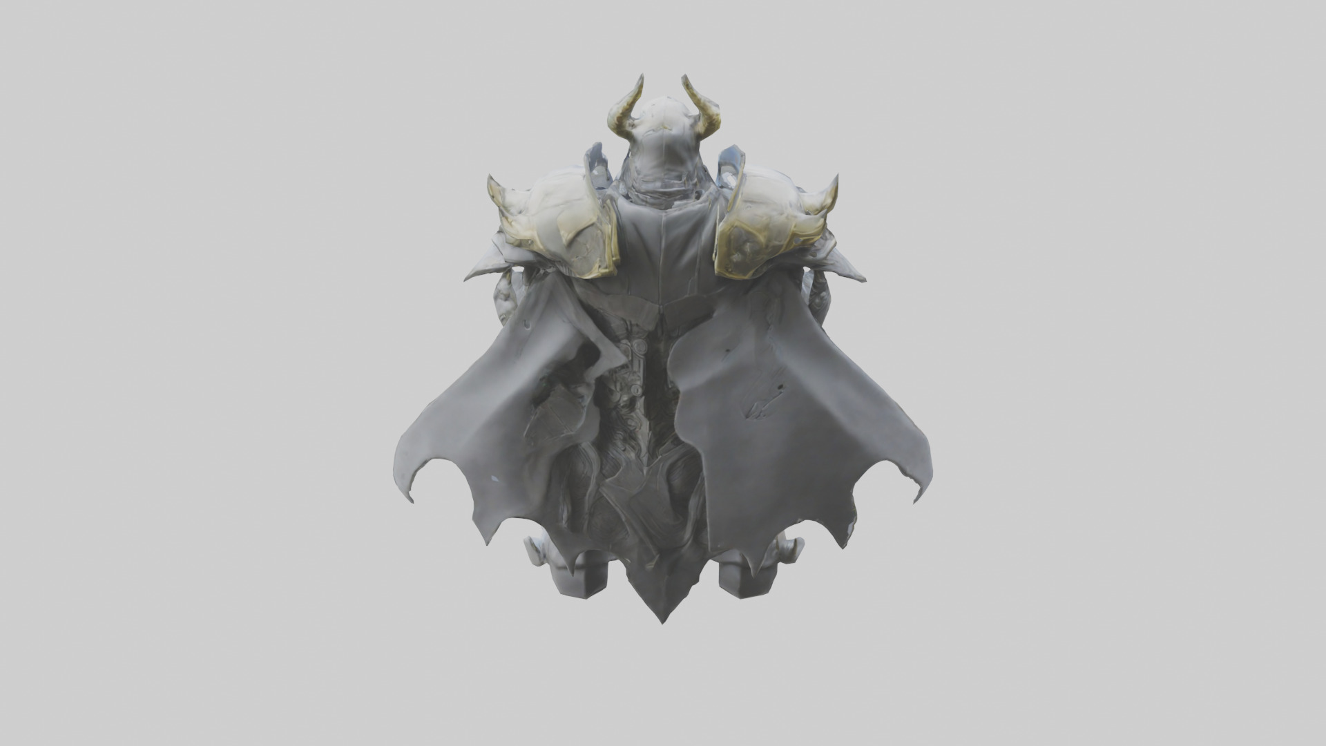 Future Overlord statue model 3D model_15