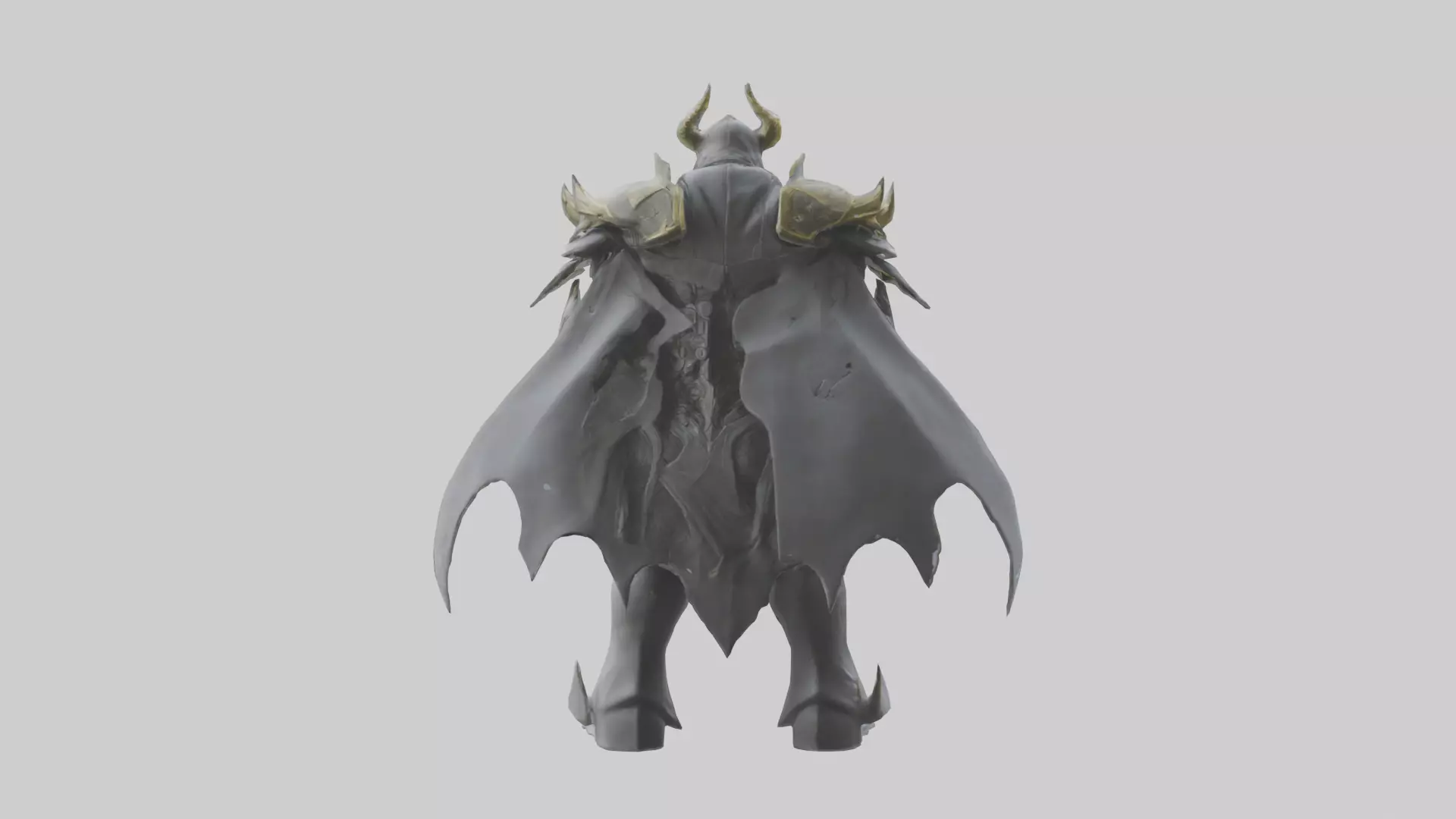 Future Overlord statue model 3D model_0