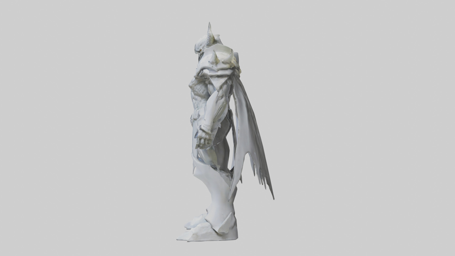 Future Overlord statue model 3D model_12