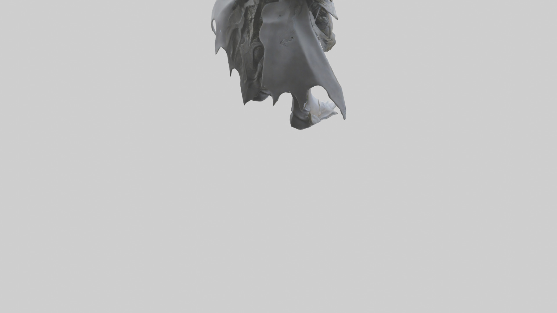 Future Overlord statue model 3D model_4