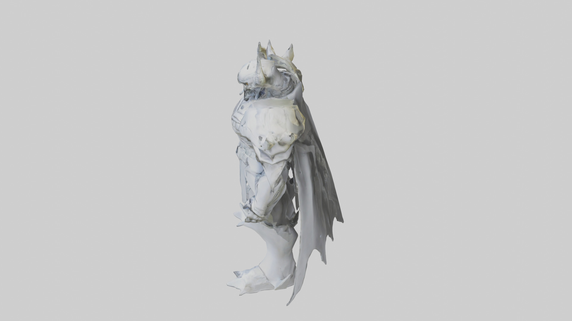 Future Overlord statue model 3D model_17