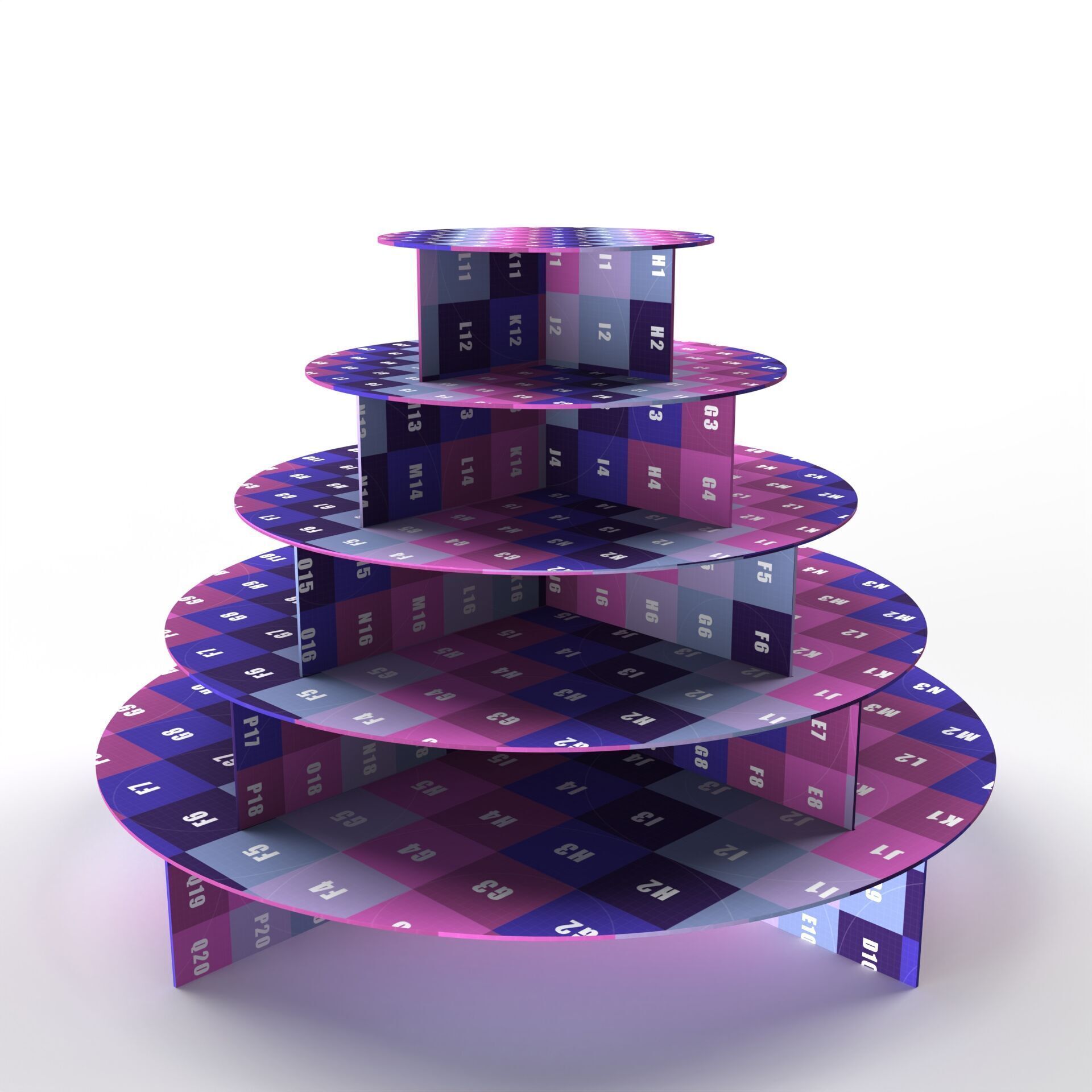 Point of Sale Cardboard Display Stand Texture_8