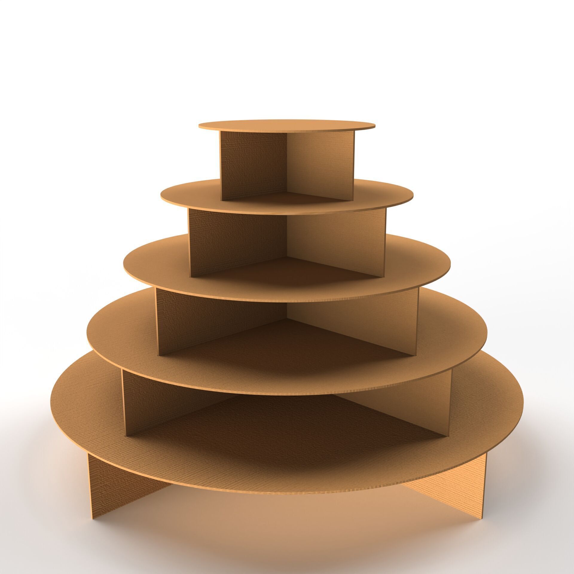 Point of Sale Cardboard Display Stand Texture_2