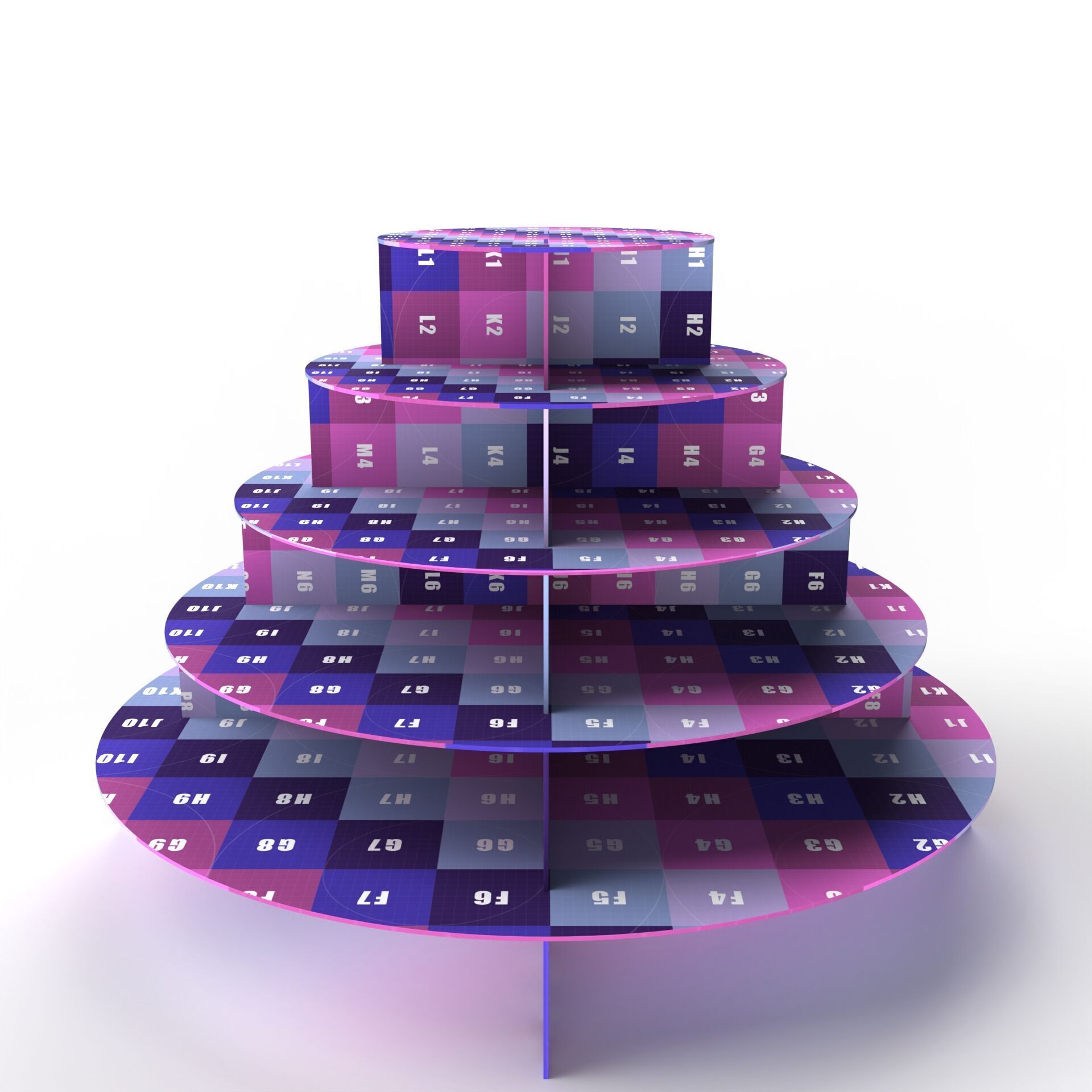 Point of Sale Cardboard Display Stand Texture_7