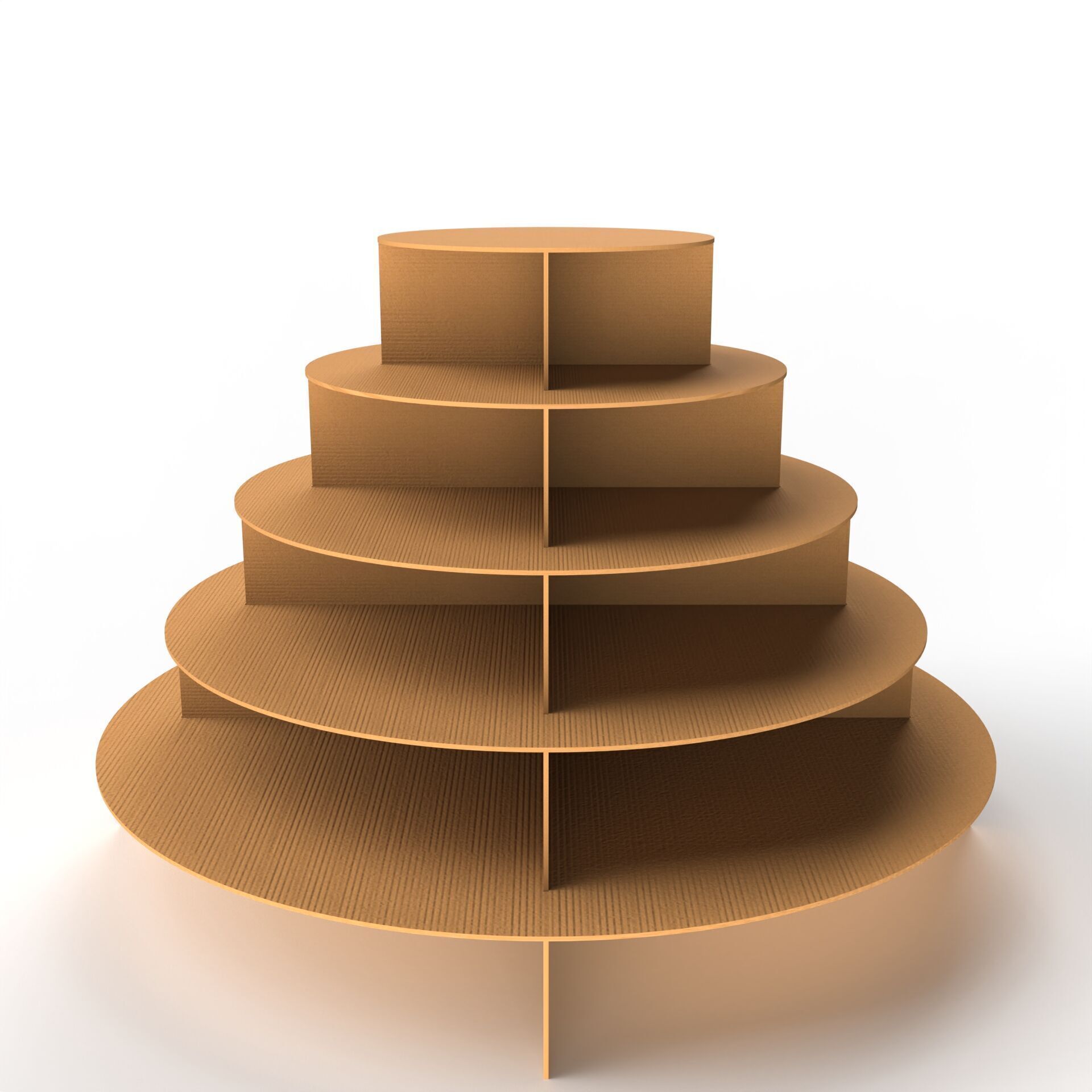Point of Sale Cardboard Display Stand Texture_1