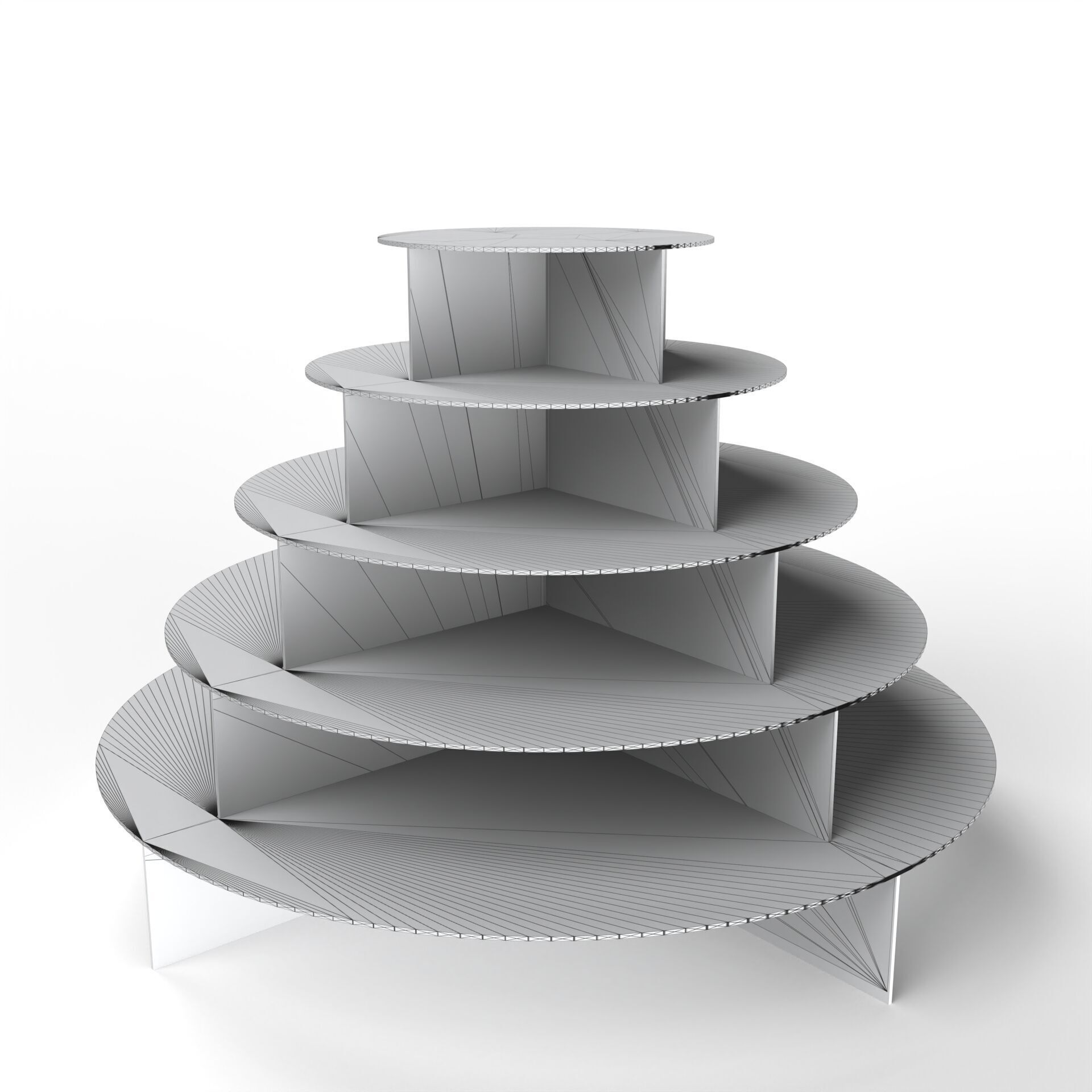 Point of Sale Cardboard Display Stand Texture_3