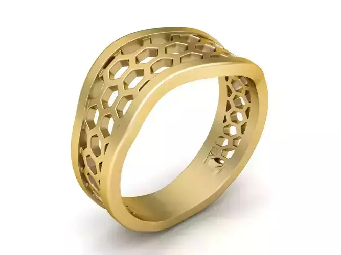 ANILLO PANEL RING 3D PRINTABLE MODEL 
