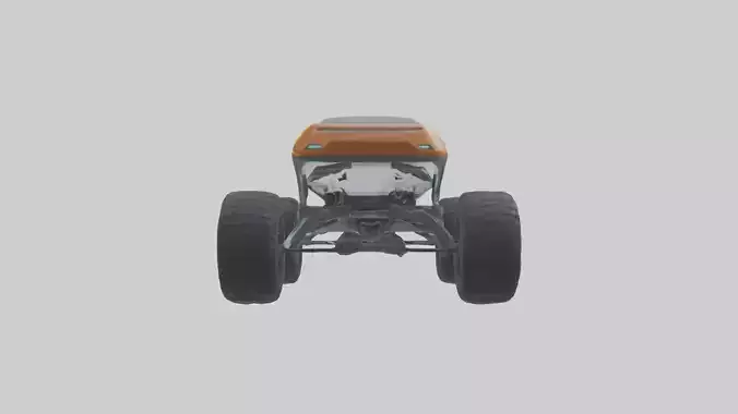 Futuristic Allterrain Vehicle model 3D model