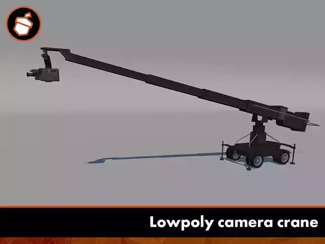 Lowpoly camera crane