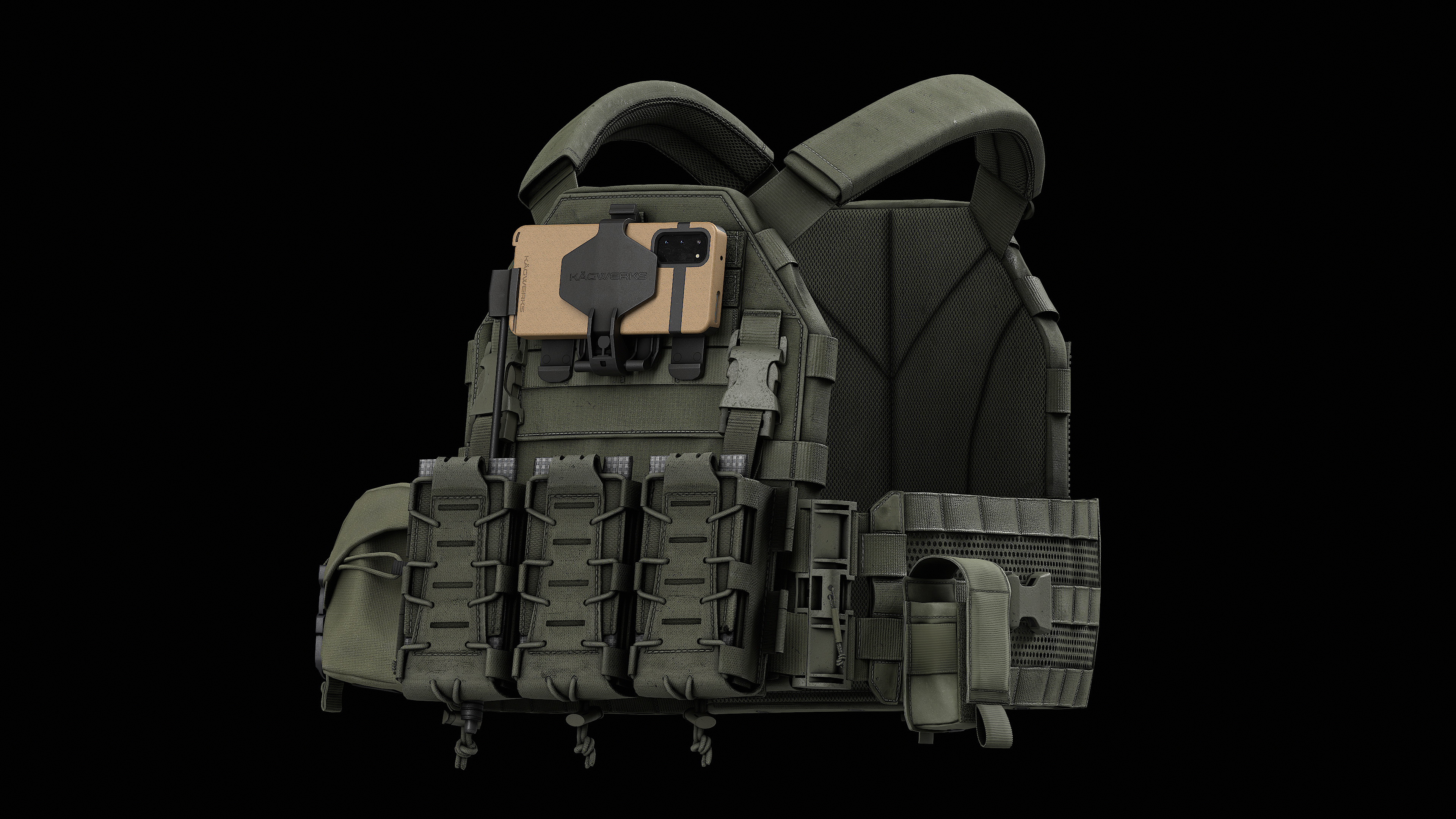 TYR Tactical PICO DSX Assaulter Plate Carrier V2 Low-poly 3D model_4