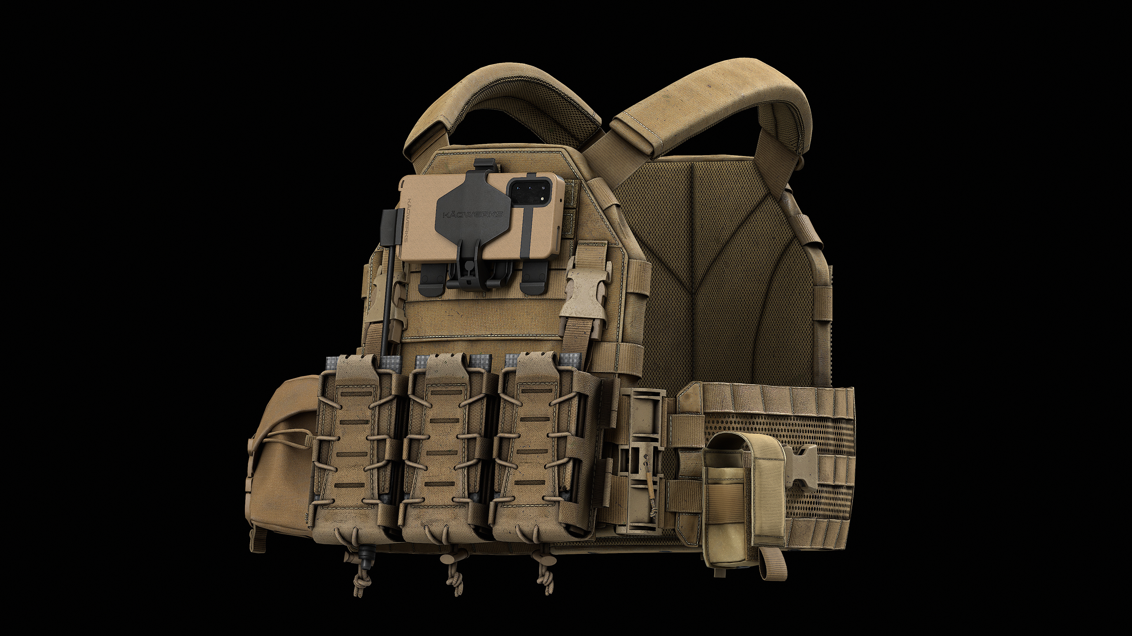 TYR Tactical PICO DSX Assaulter Plate Carrier V2 Low-poly 3D model_5