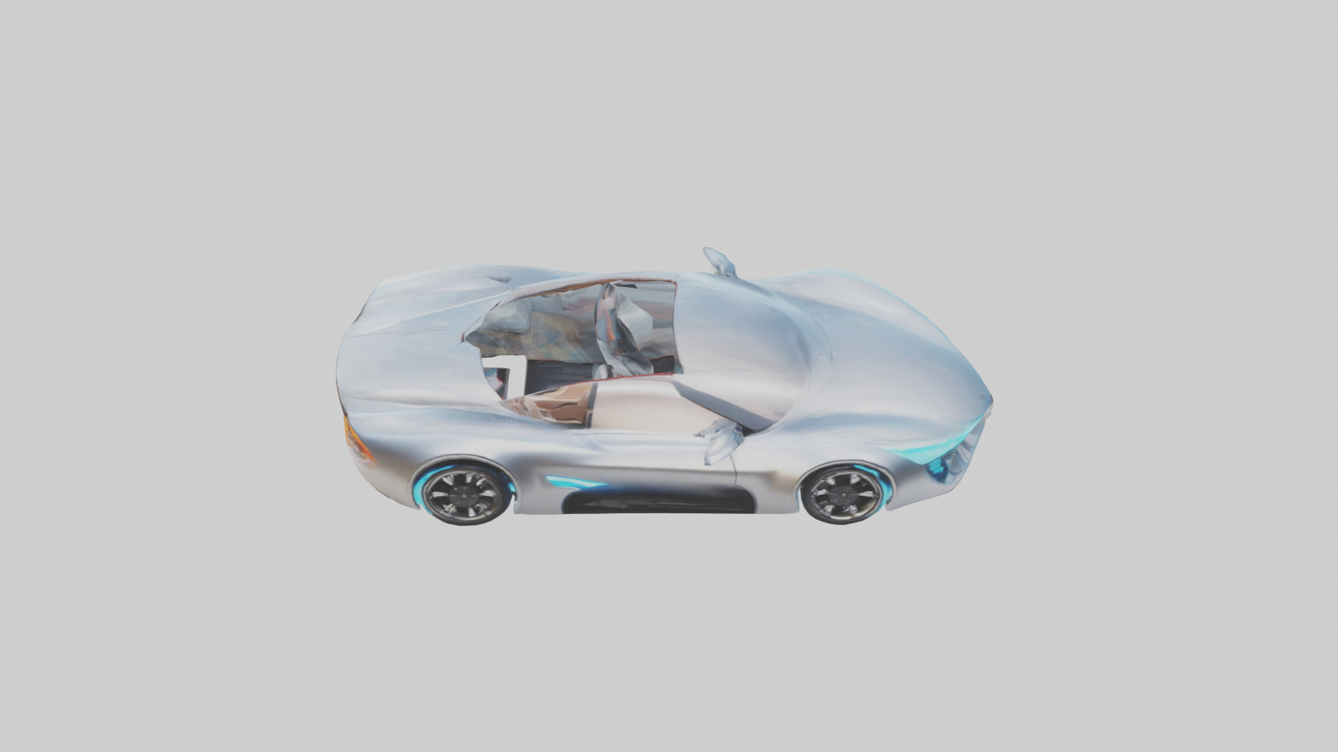 Futuristic Roadster model 3D model_16
