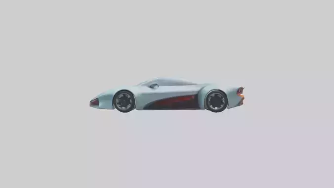 Futuristic Roadster model