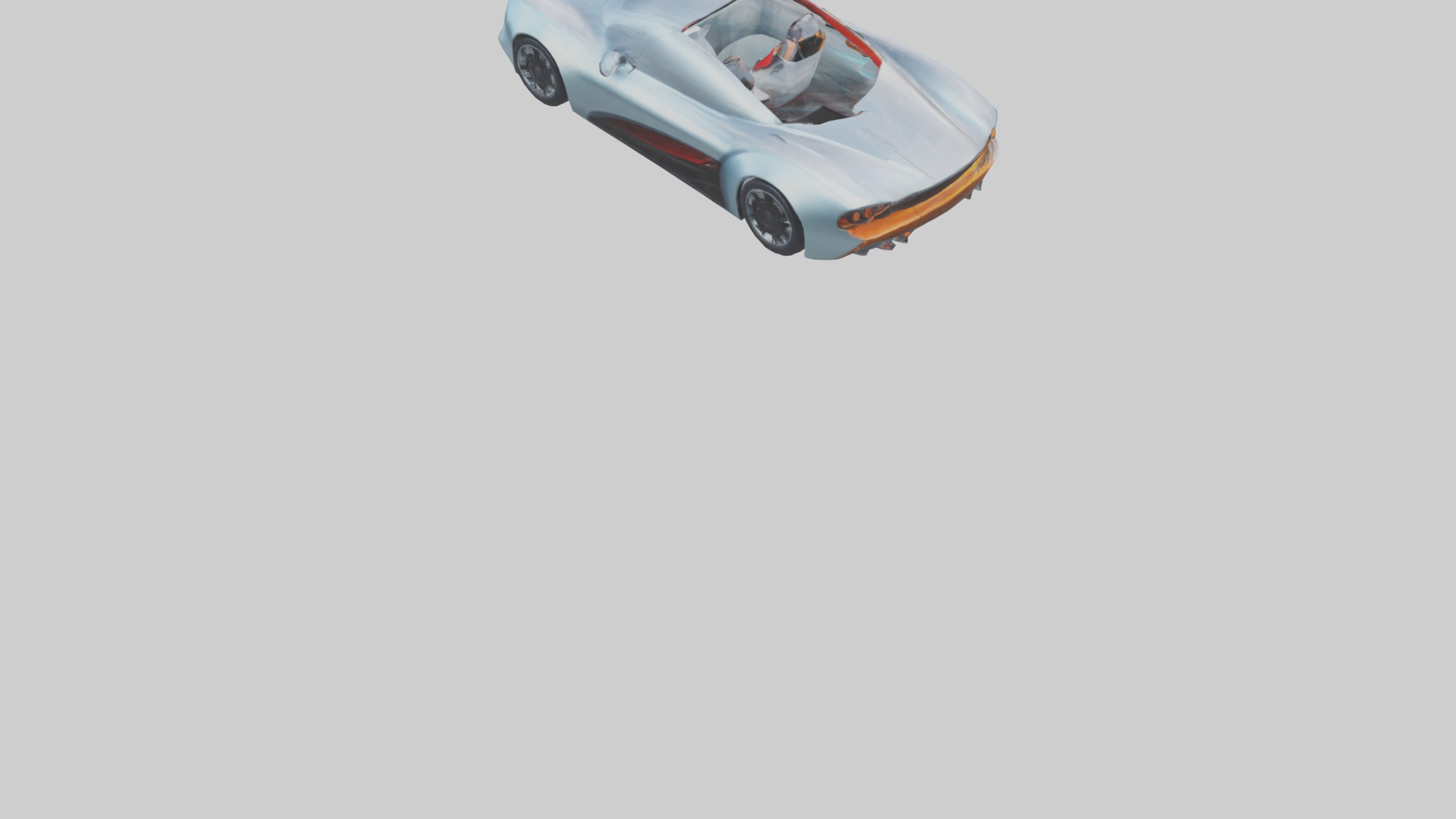 Futuristic Roadster model 3D model_4