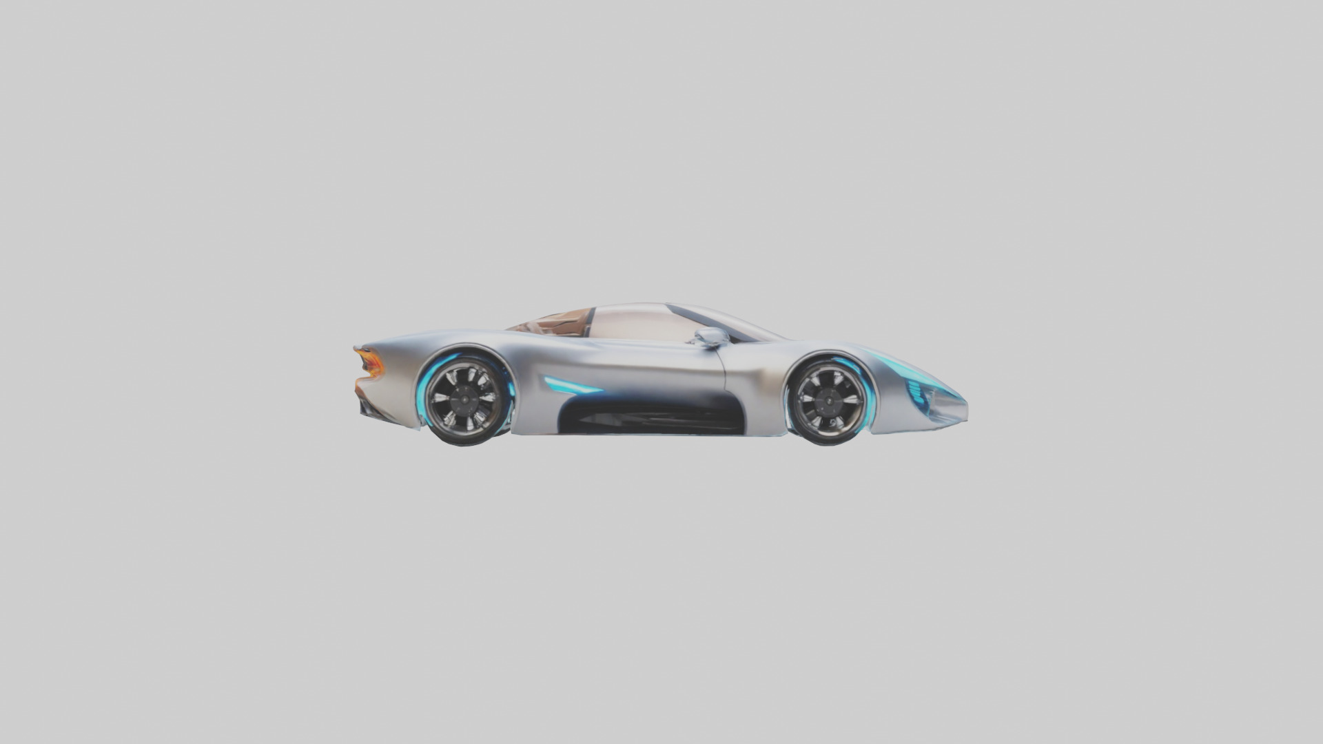Futuristic Roadster model 3D model_9