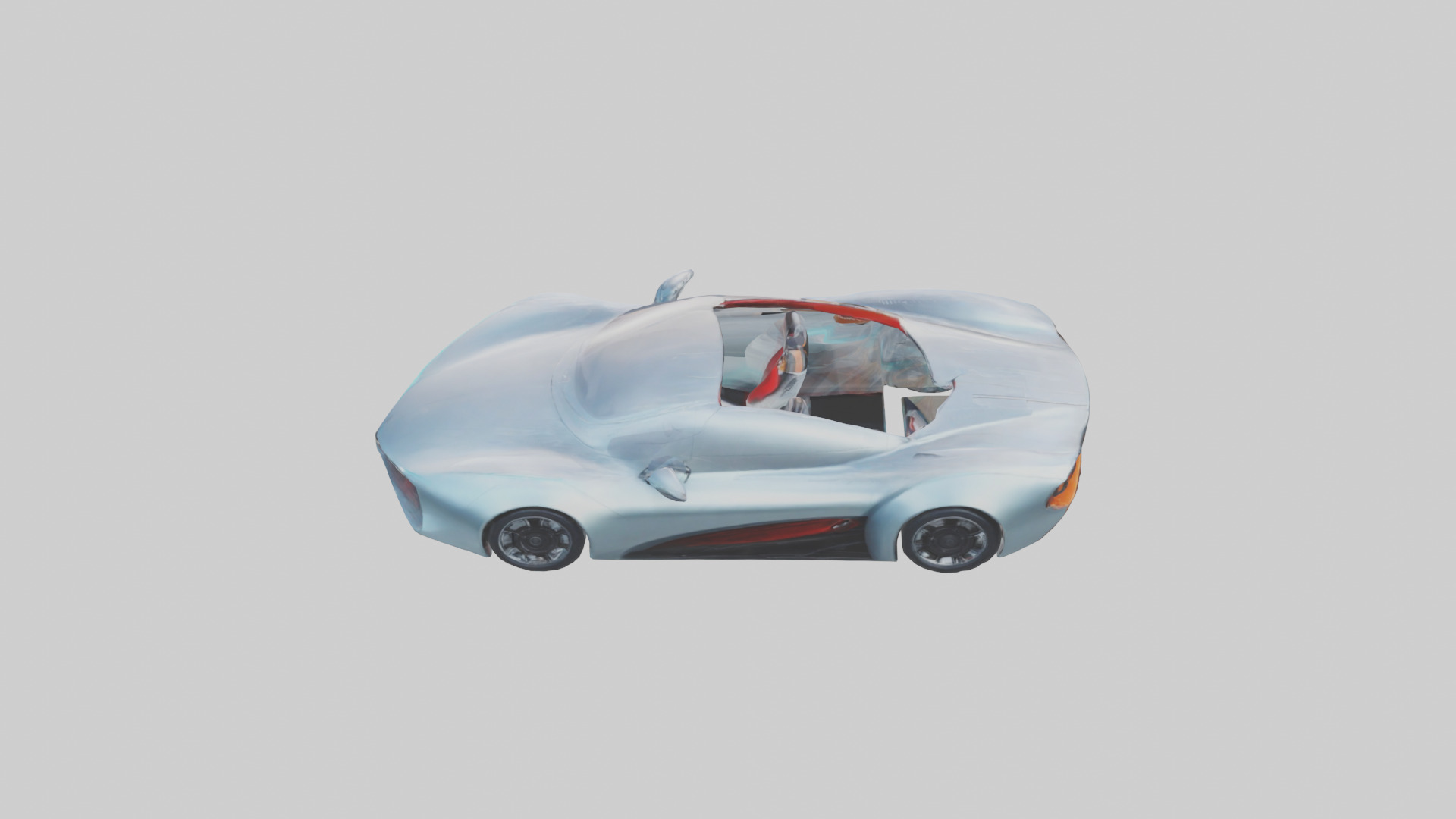 Futuristic Roadster model 3D model_15