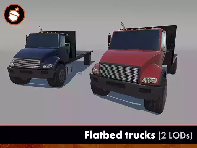 Flatbed trucks