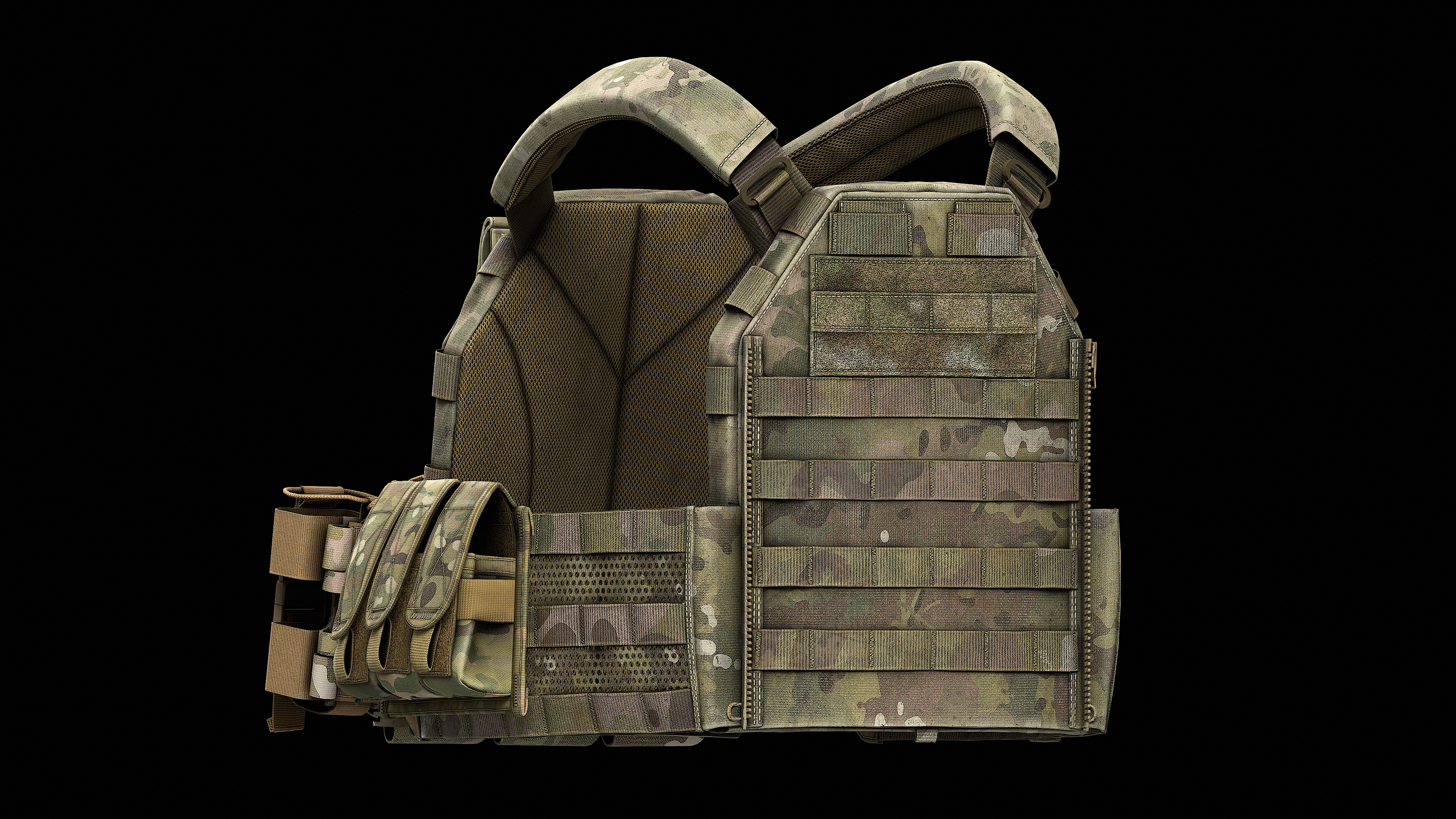TYR Tactical PICO DSX Assaulter Plate Carrier V3 Low-poly 3D model_1