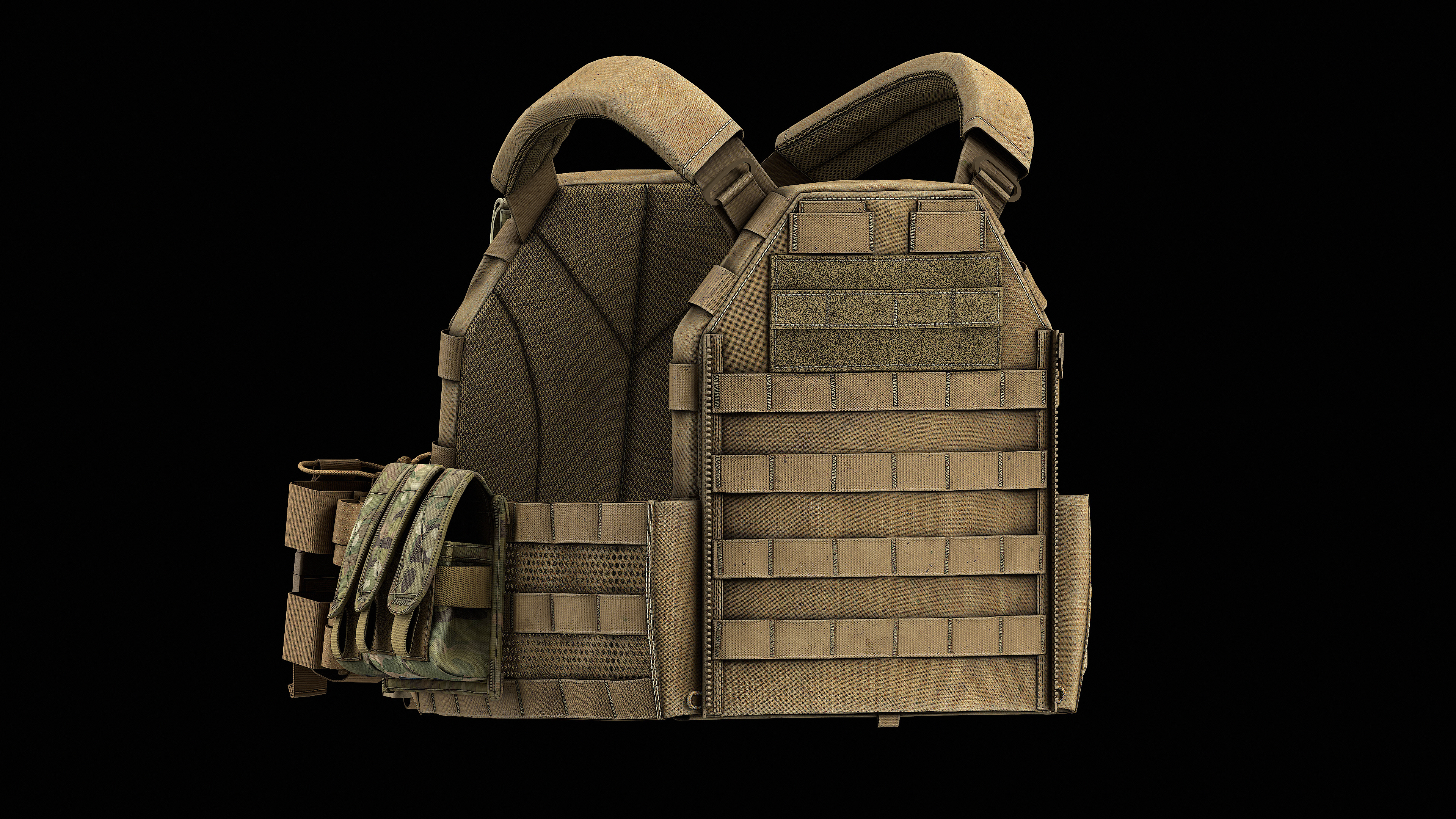 TYR Tactical PICO DSX Assaulter Plate Carrier V3 Low-poly 3D model_10