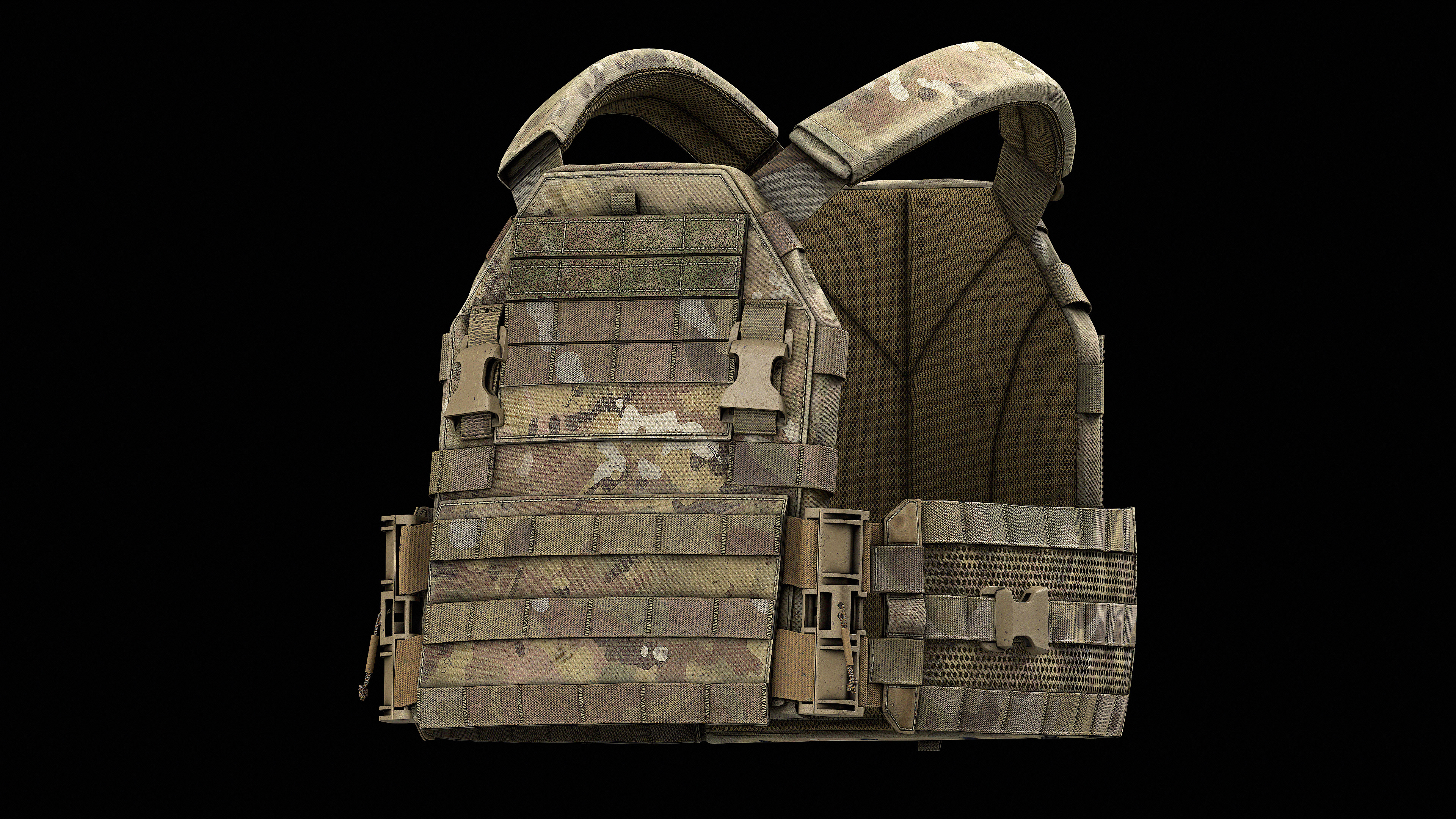 TYR Tactical PICO DSX Assaulter Plate Carrier V3 Low-poly 3D model_5