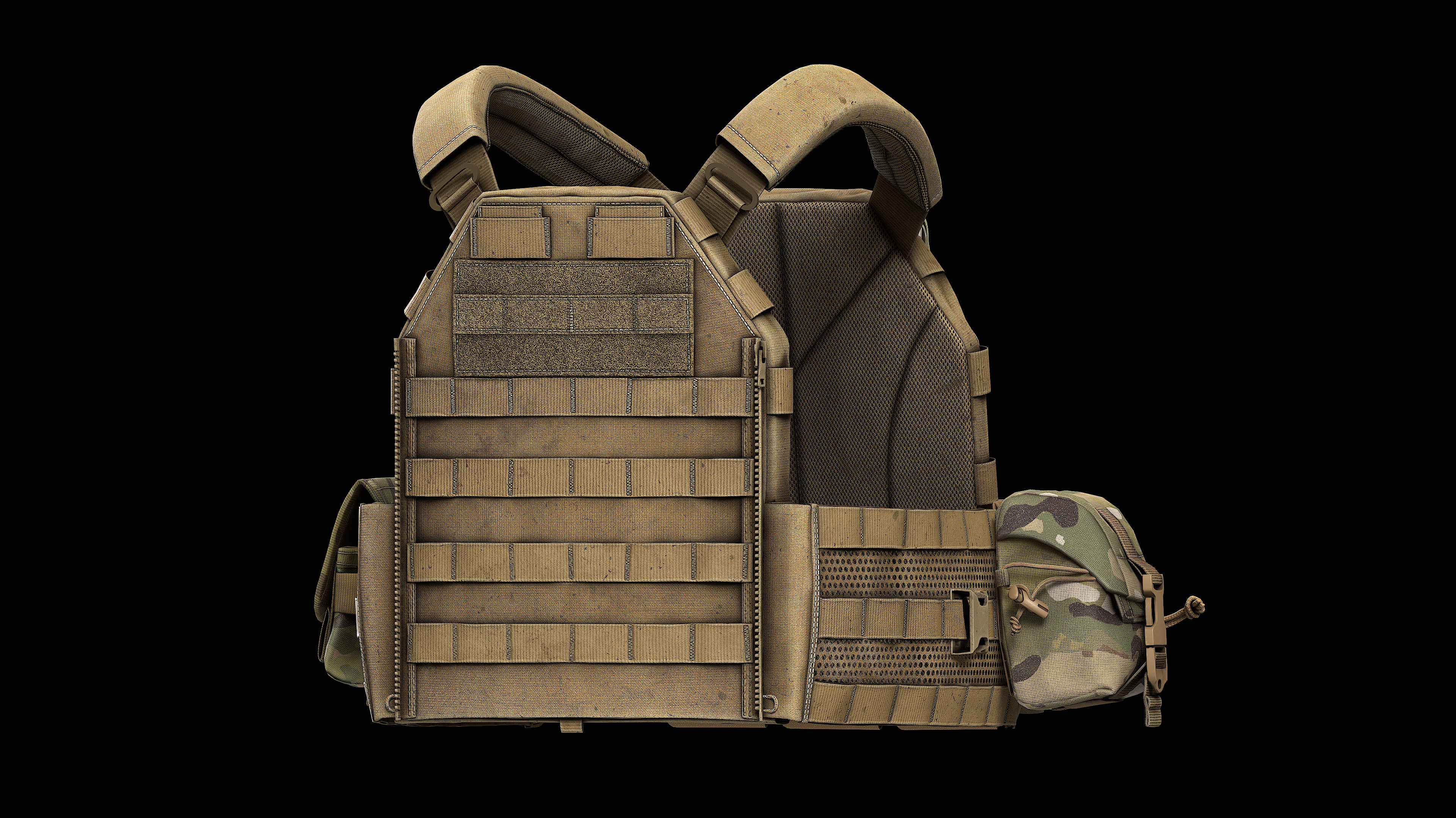 TYR Tactical PICO DSX Assaulter Plate Carrier V3 Low-poly 3D model_9