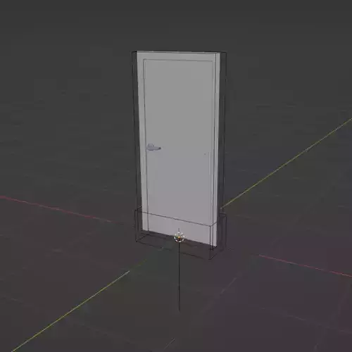 door house interior modern architectural