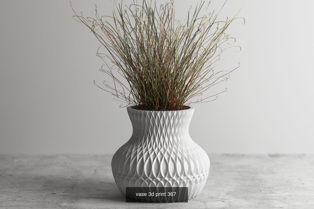 20 vase pot 3d print pack collection _7