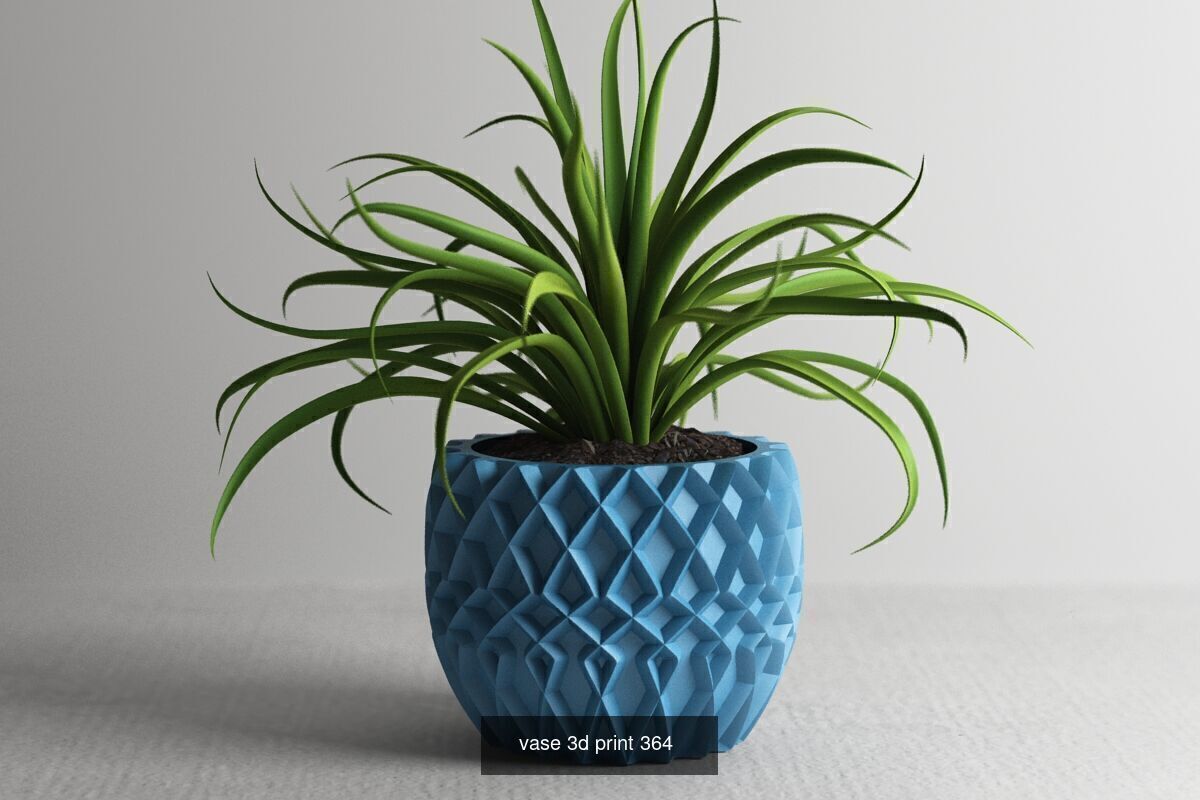 20 vase pot 3d print pack collection _10