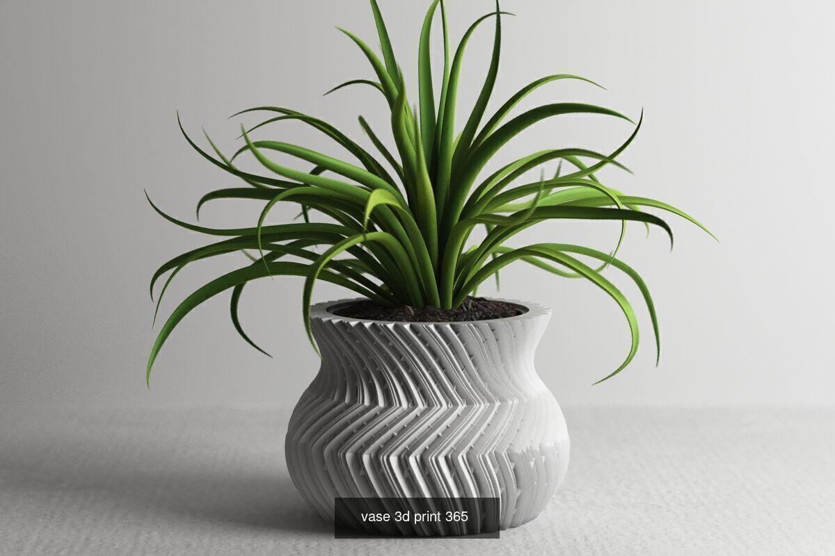 20 vase pot 3d print pack collection _9