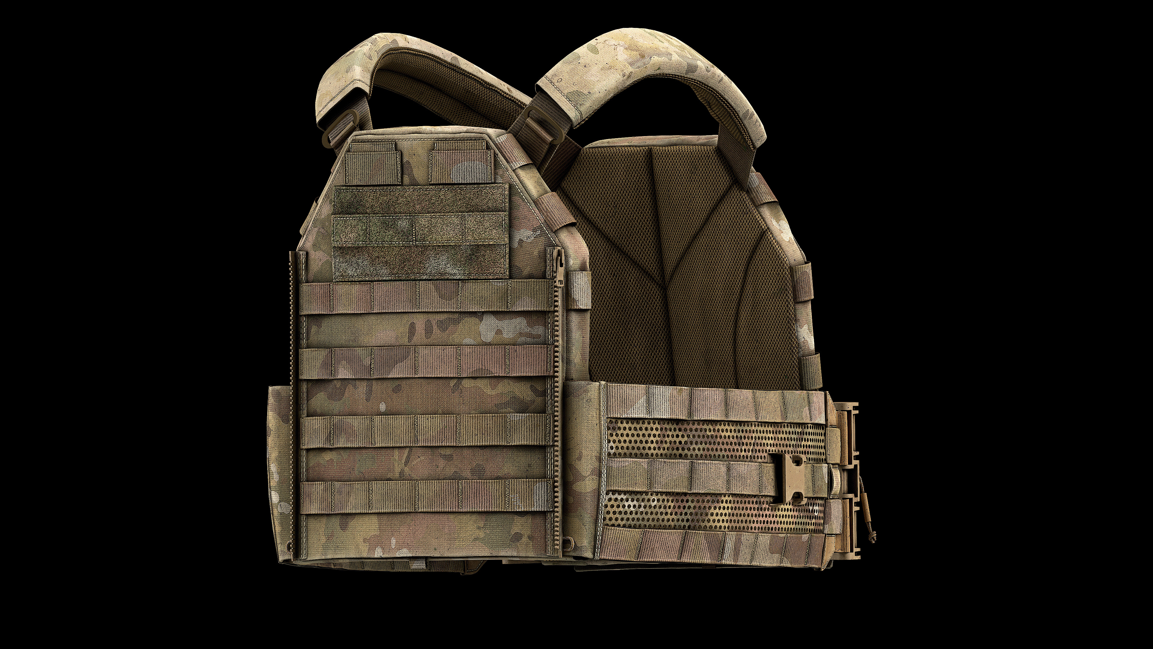 TYR Tactical PICO DSX Assaulter Plate Carrier V1 V2 V3 Low-poly 3D model_19