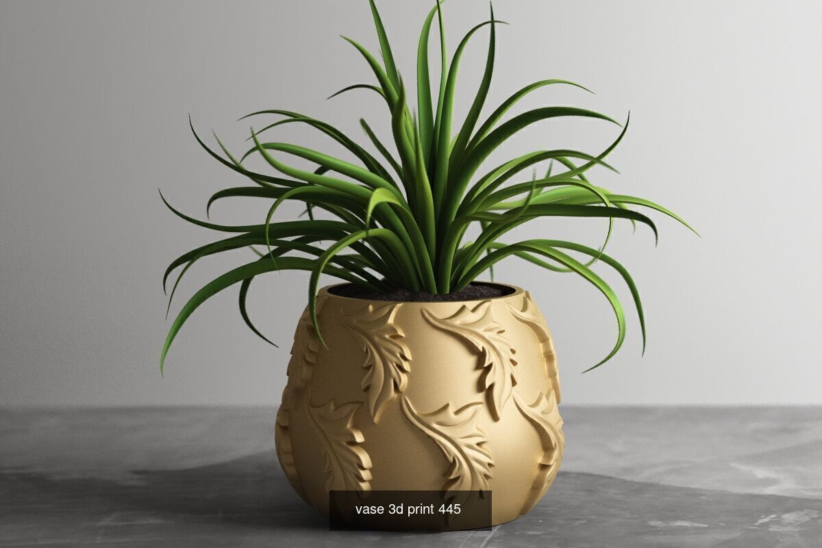 20 vase pot 3d print pack collection _6