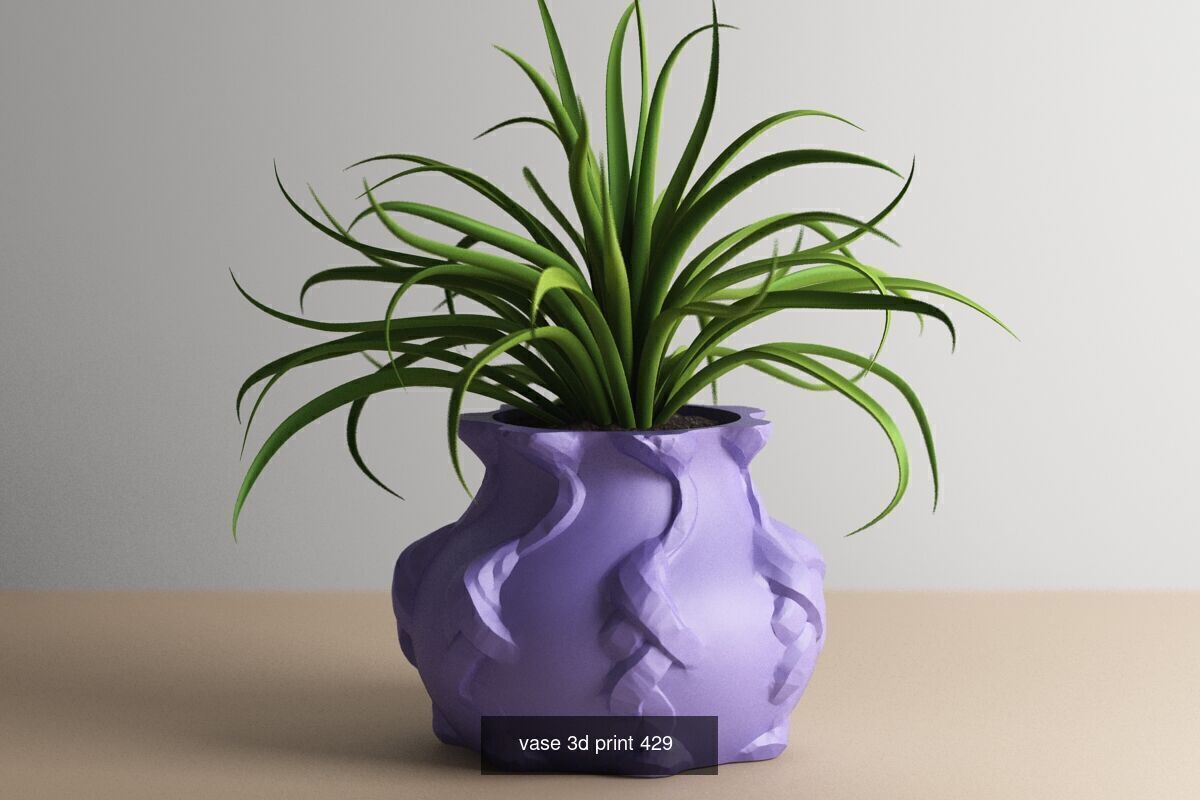 20 vase pot 3d print pack collection _22