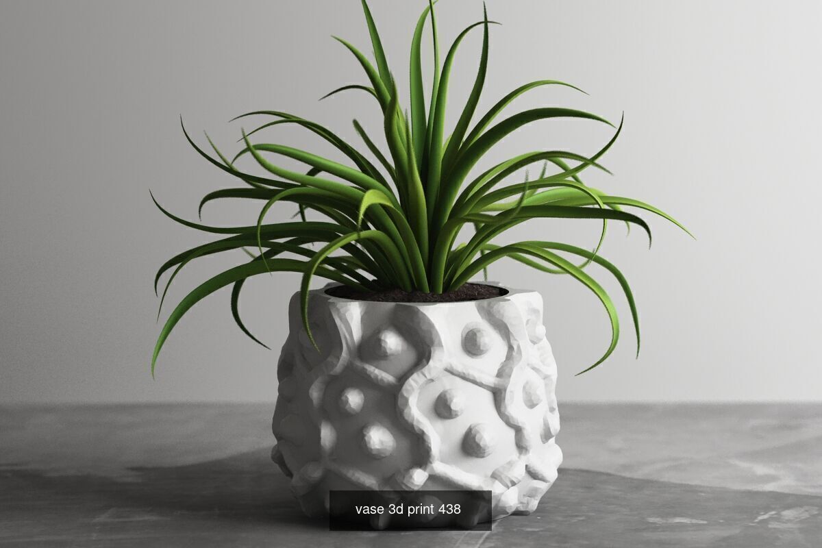 20 vase pot 3d print pack collection _13