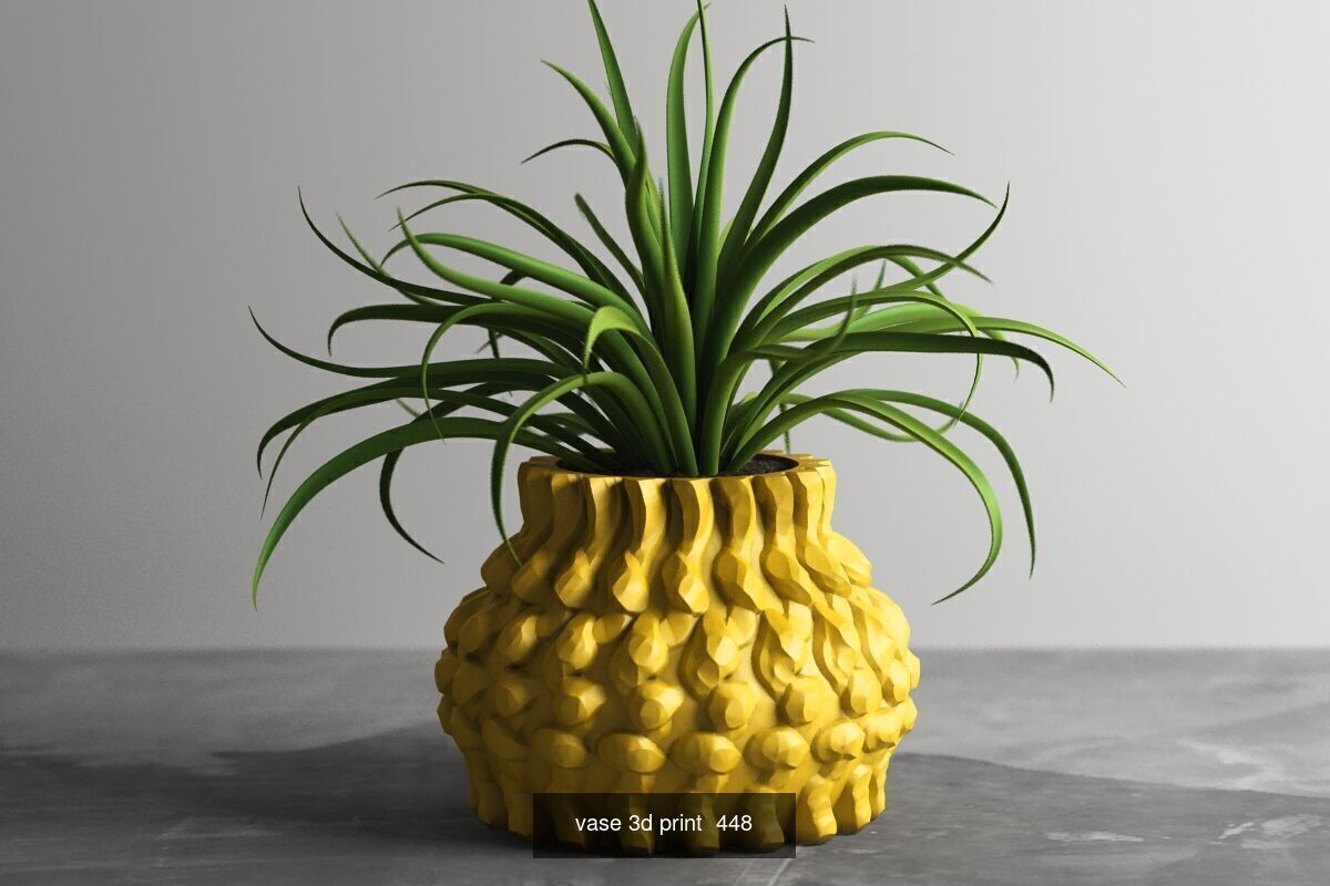 20 vase pot 3d print pack collection _3