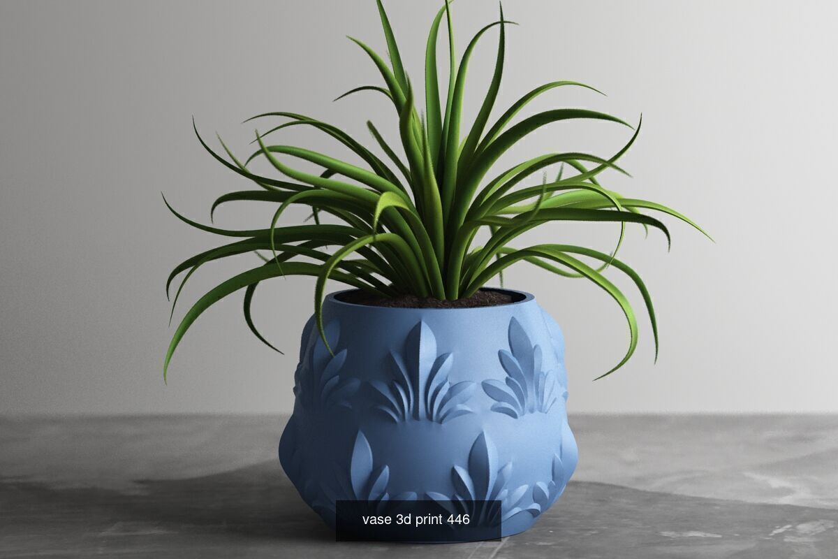 20 vase pot 3d print pack collection _5