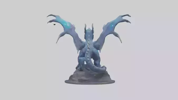 Galactic Beast statue model