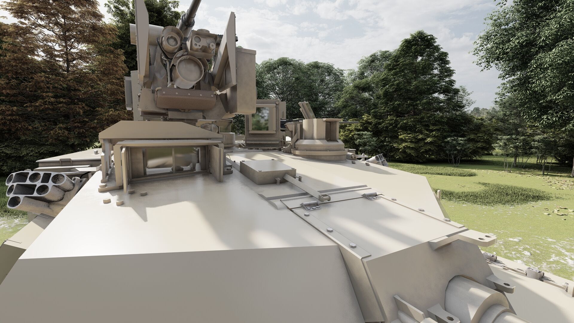 M1A2 main battle tank 3D model_25