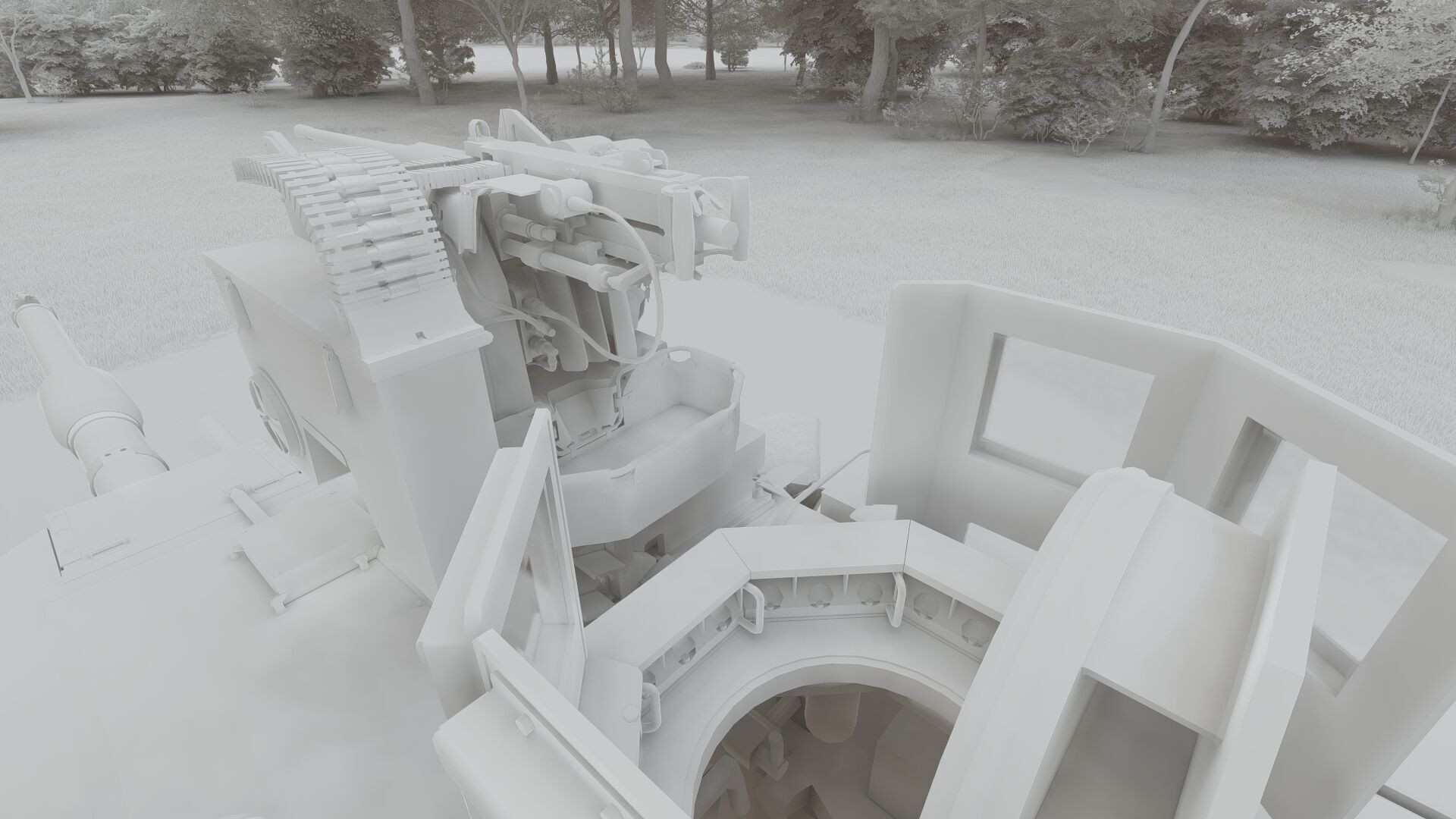 M1A2 main battle tank 3D model_36