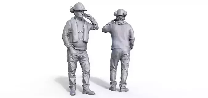 Figure Worker Modelship Schiffsmodell Boot Hafen