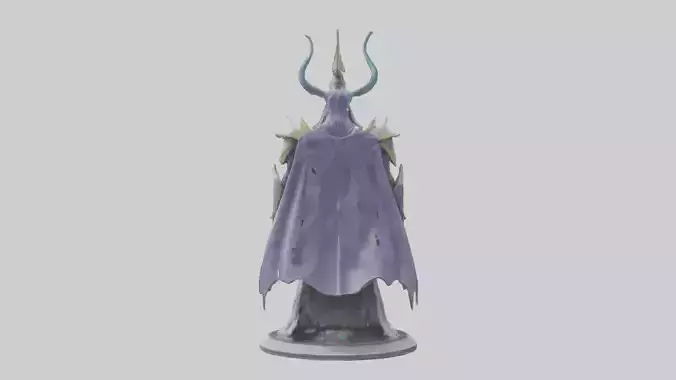 Galactic Overlord statue model